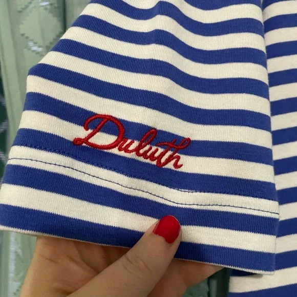 LRG Striped Shirt with Red Accent - Picture 3 of 5